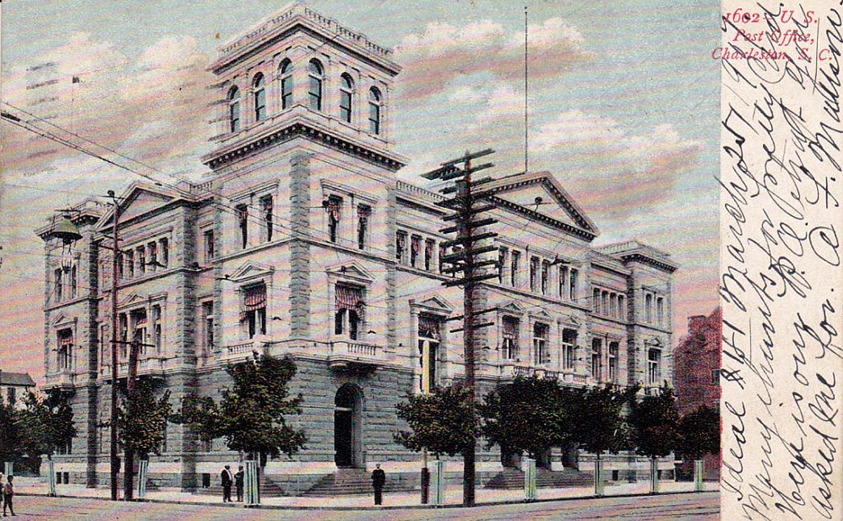 Charleston, South Carolina. US Post Office, 1907