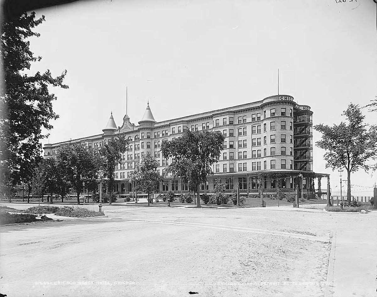 Chicago. Beach Hotel, circa 1900