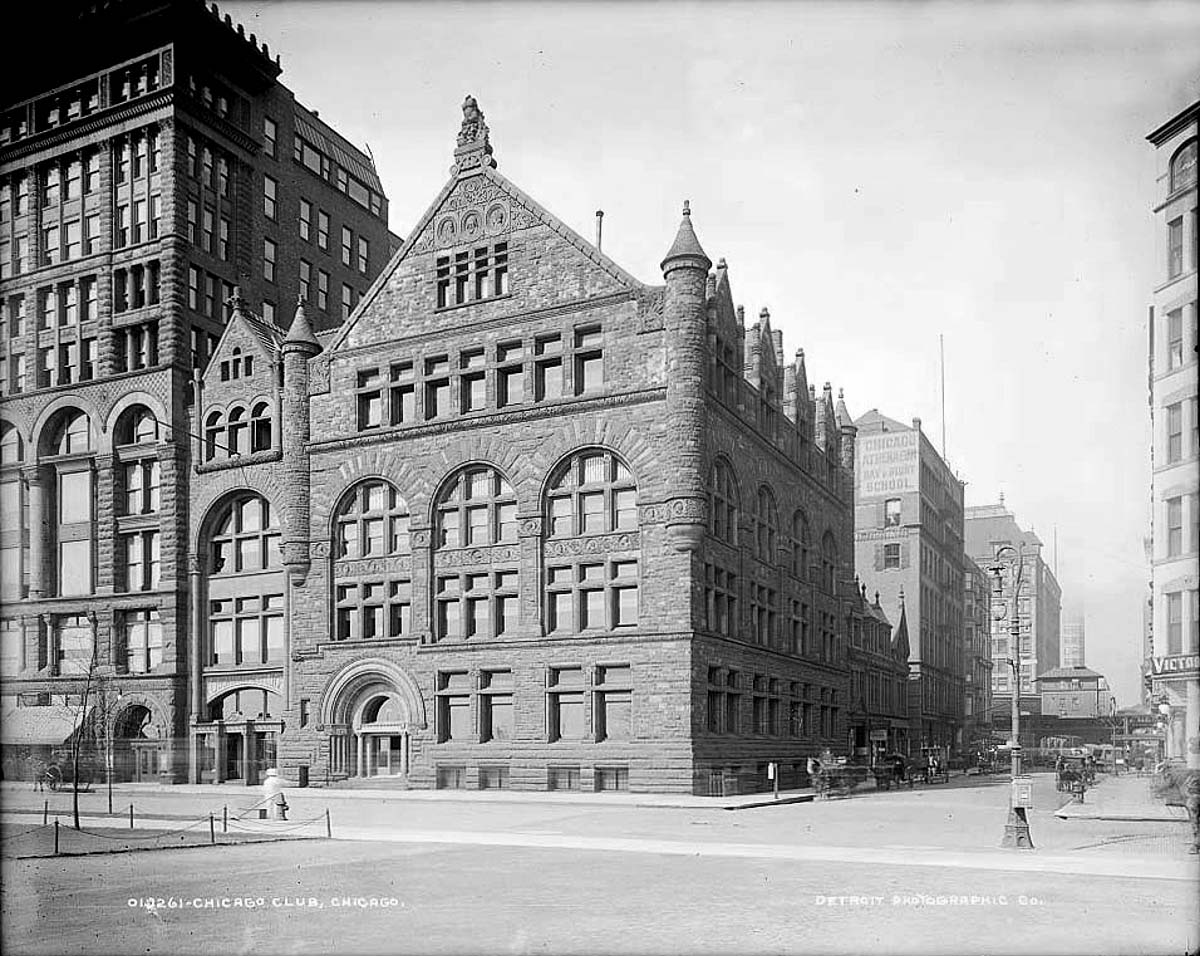 Chicago Club, circa 1900