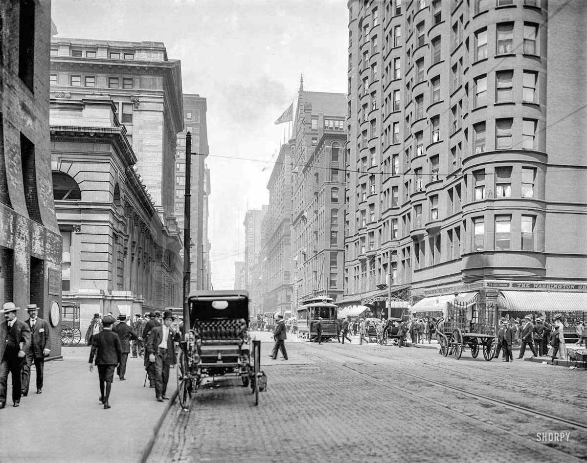 Chicago. Dearborn Street, 1907