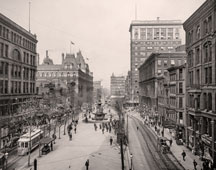 Cincinnati. Fountain Square, circa 1907