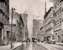 Cincinnati. Fourth Street, circa 1910