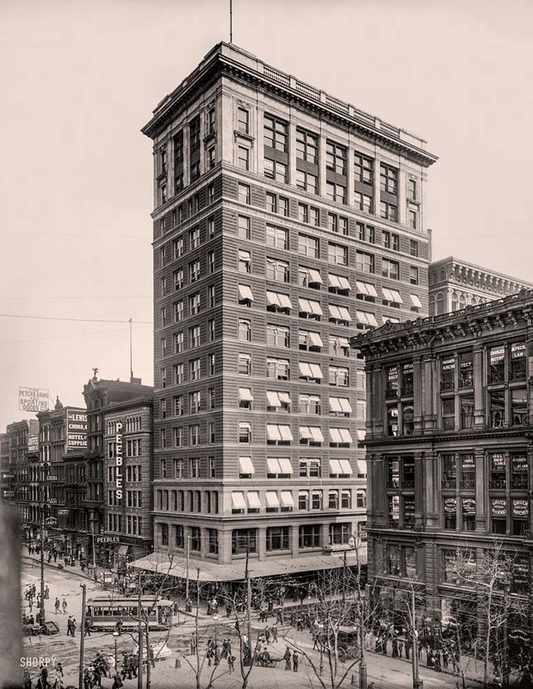 Cincinnati, Ohio. Traction Building, Walnut and Fifth, circa 1906