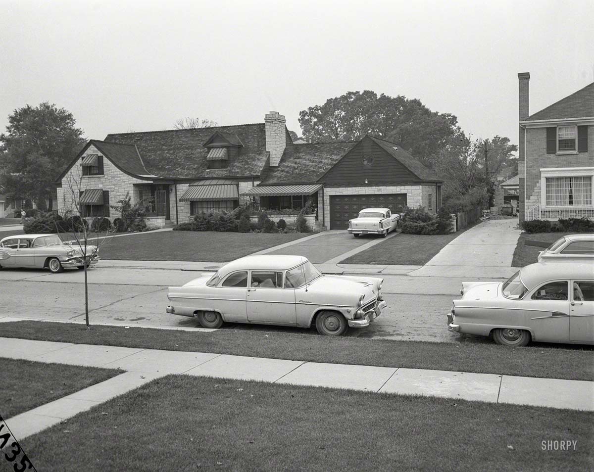 Columbus. Two-car families, circa 1960