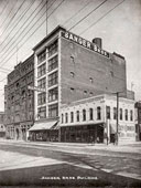 Dallas. Photo was taken before 1902 when the Sanger Bros building would have obscured the Trust Building