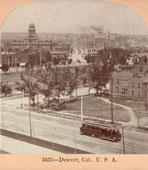 Denver. View to downtown, 1897