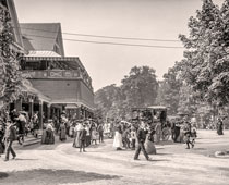 Detroit. Belle Isle Park, Casino, 1908