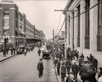 Detroit. Four o'clock shift, Ford Motor Company, 1916