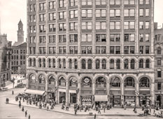 Detroit. Majestic Building from Detroit Opera House, 1909