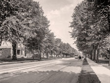 Detroit. North Woodward Avenue, circa 1905