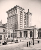 Detroit. Penobscot Building and State Savings Bank, Fort and Shelby Streets, 1907