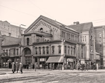 Detroit. Walker Block, Griswold and Fort Streets, 1908