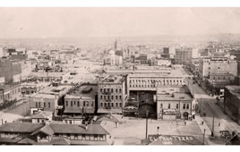 El Paso. View to city, 1920