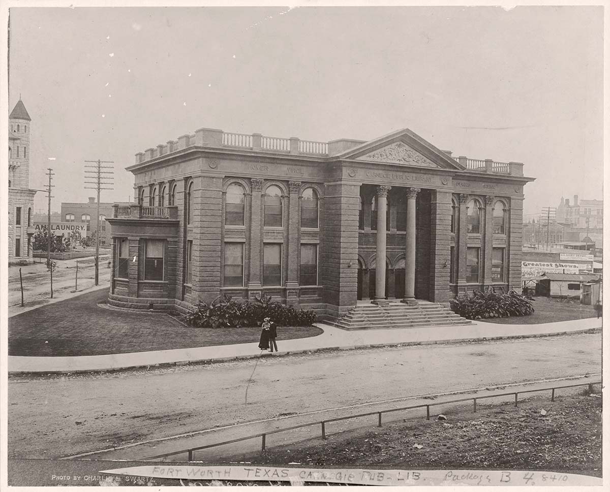 Fort Worth, Texas. Carnegie public library, 1905