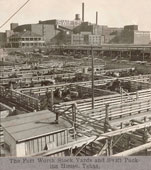 Fort Worth. Stock yards and Swift Packing House, 1926