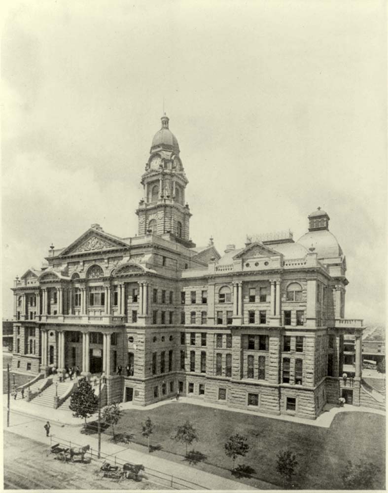 Fort Worth, Texas. Tarrant county courthouse, circa 1901
