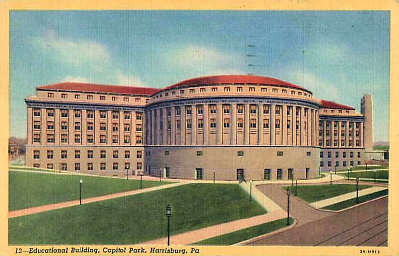 Harrisburg. Educational building, Capitol Park
