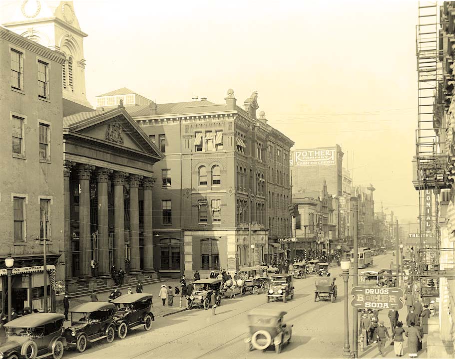 Harrisburg. Market Street, 1910
