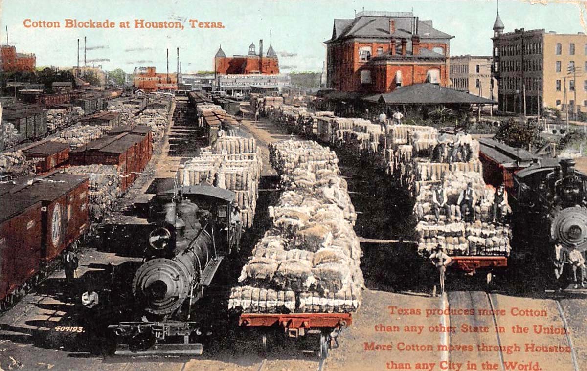Houston. Cotton Blockade