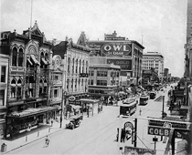 Houston. Main Street, 1910