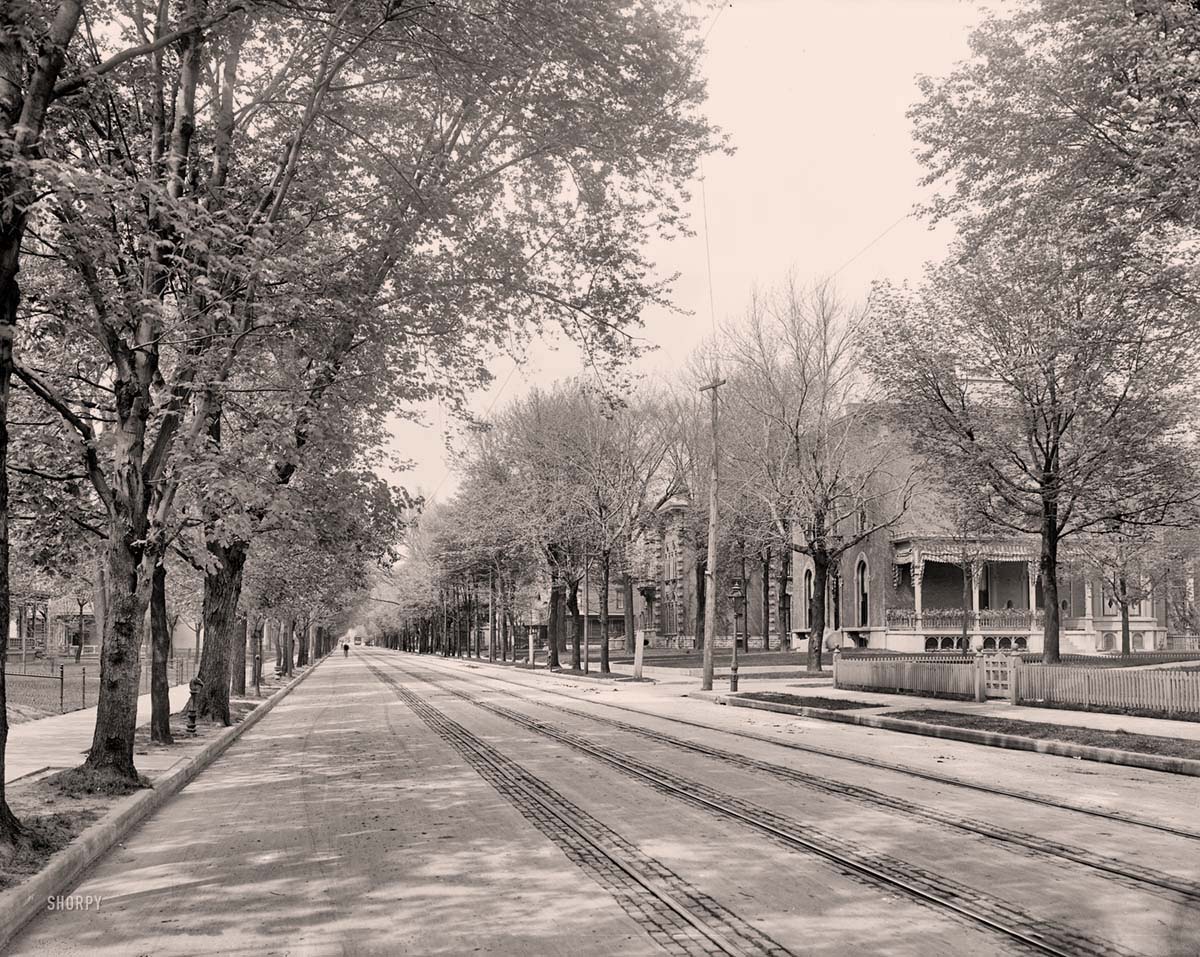 Indianapolis, Indiana. North Pennsylvania Street, circa 1904
