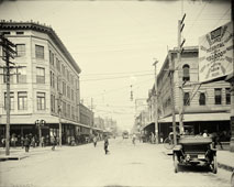 Jacksonville. Main Street, north from Bay Street, between 1900 and 1915