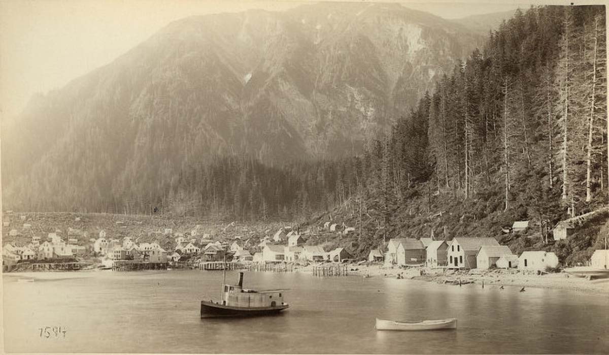Juneau City in 1887