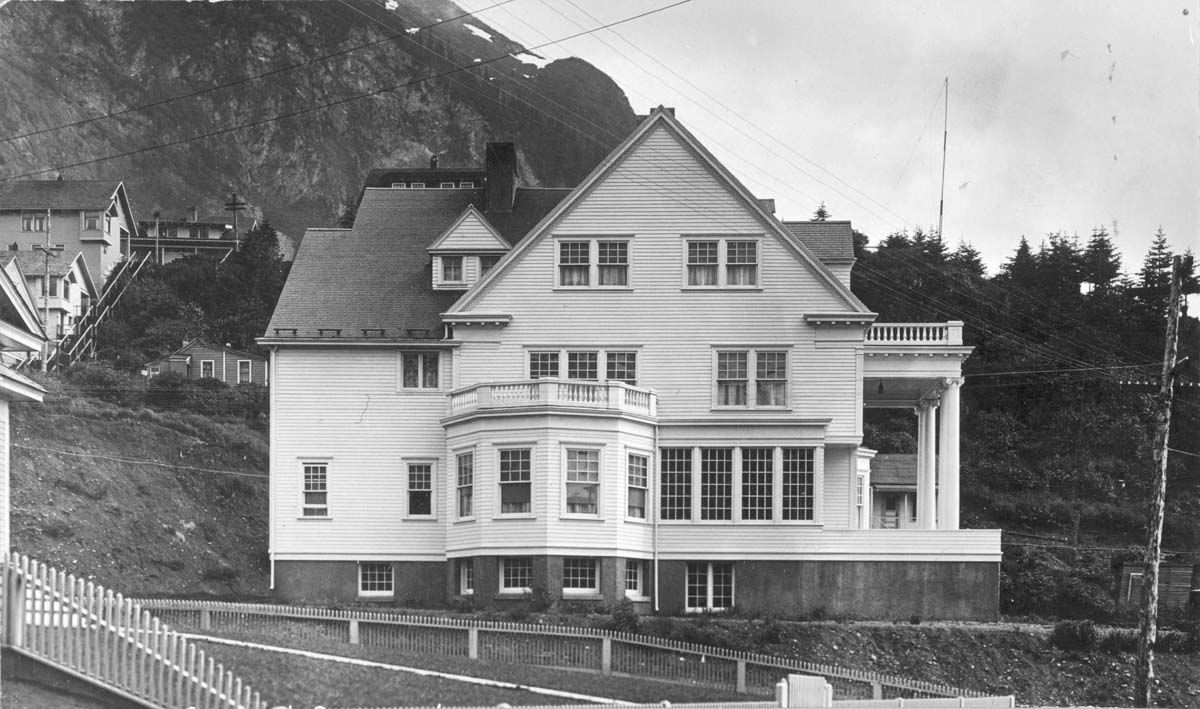 Juneau. Official residence of the governor of Alaska, between 1890 and 1930