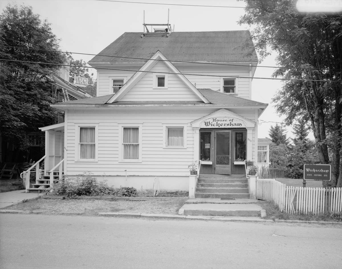 Juneau. Wickersham House, 213 Seventh Street