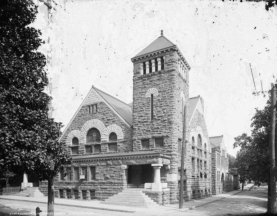 Knoxville. First Methodist Church, circa 1900