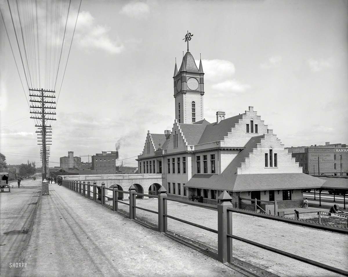 Knoxville. Southern Railway station, circa 1906