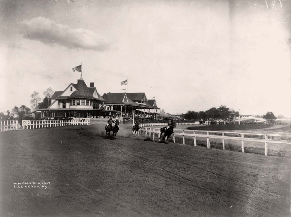 Lexington, Kentucky. Racing track, circa 1920