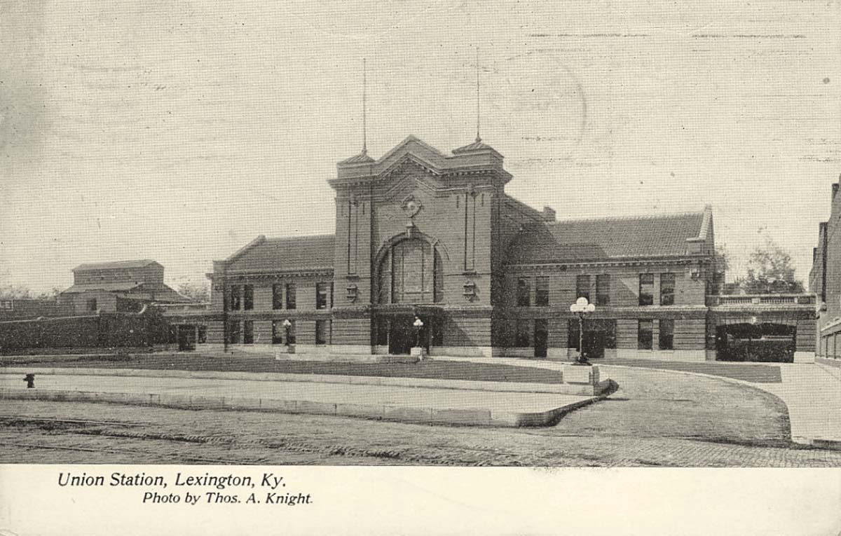Lexington, Kentucky. New Union Station, 1909