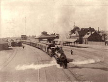 Los Angeles. La Grande Station, circa 1899