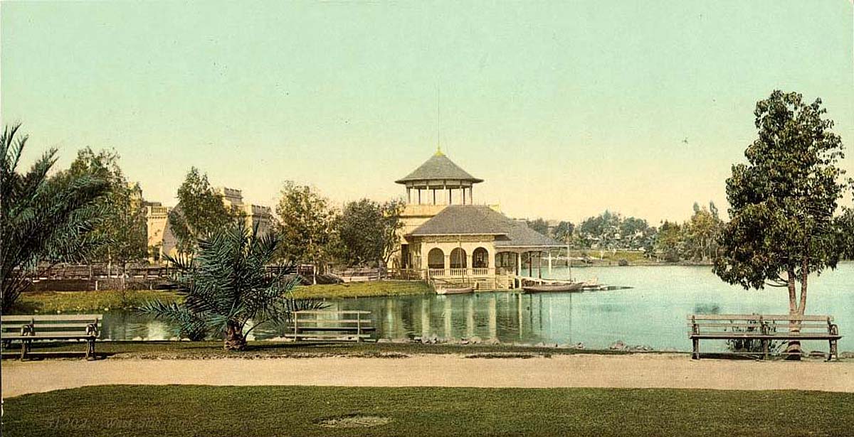 Los Angeles. West Side Park, between 1898 and 1905