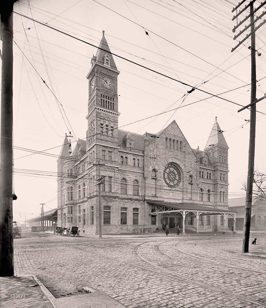 Louisville, Kentucky. Union Station, circa 1906