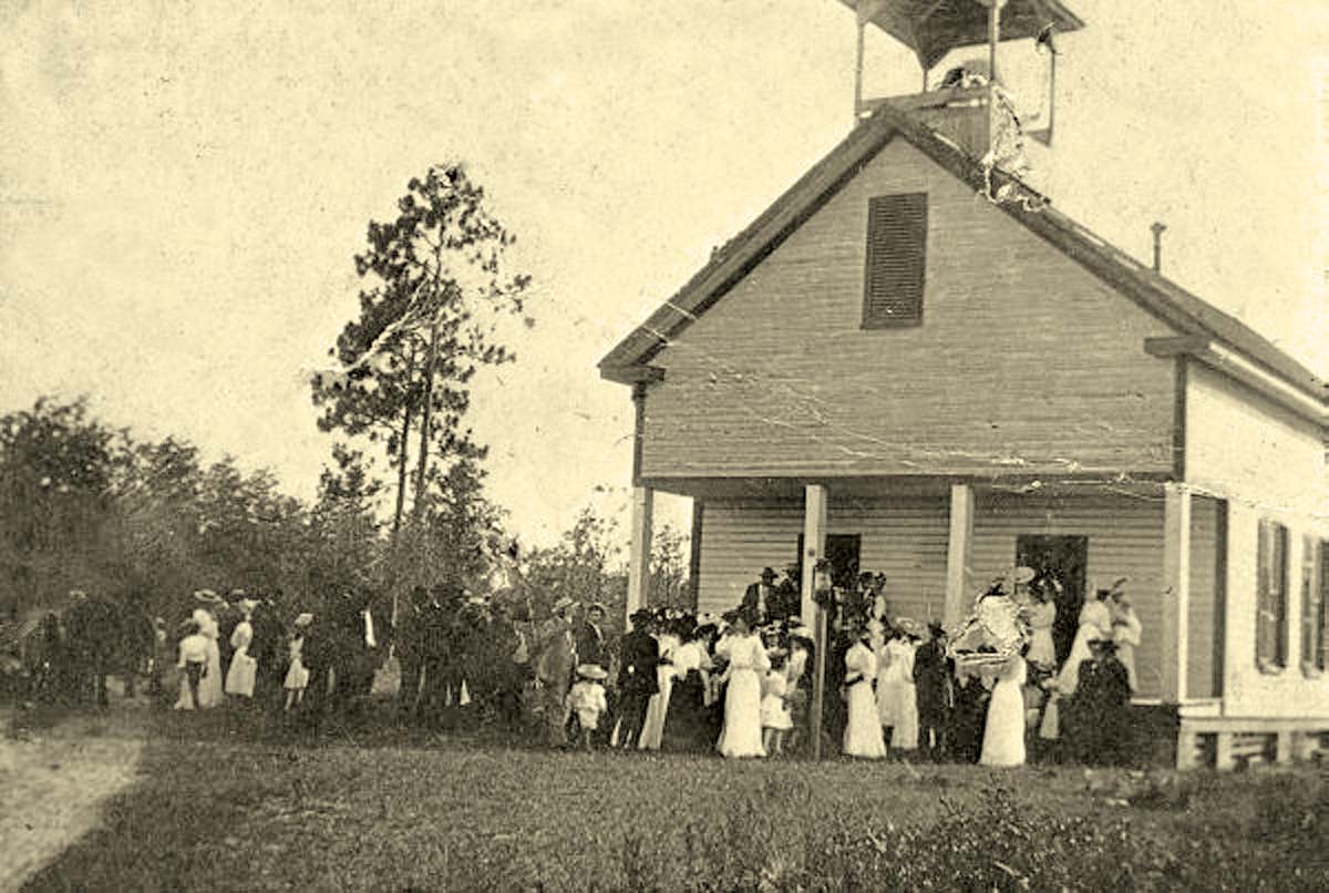Macclenny. Baptist church, circa 1890