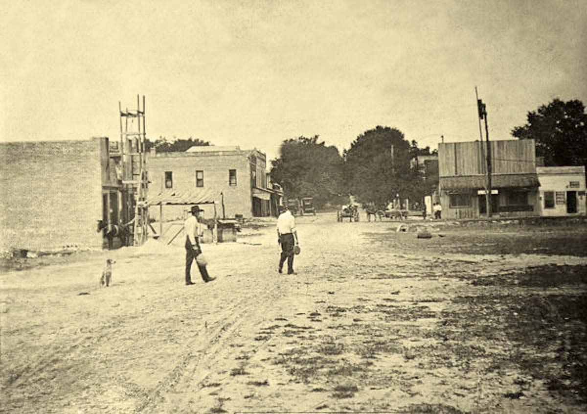 Macclenny. Fifth Street looking north, 1908