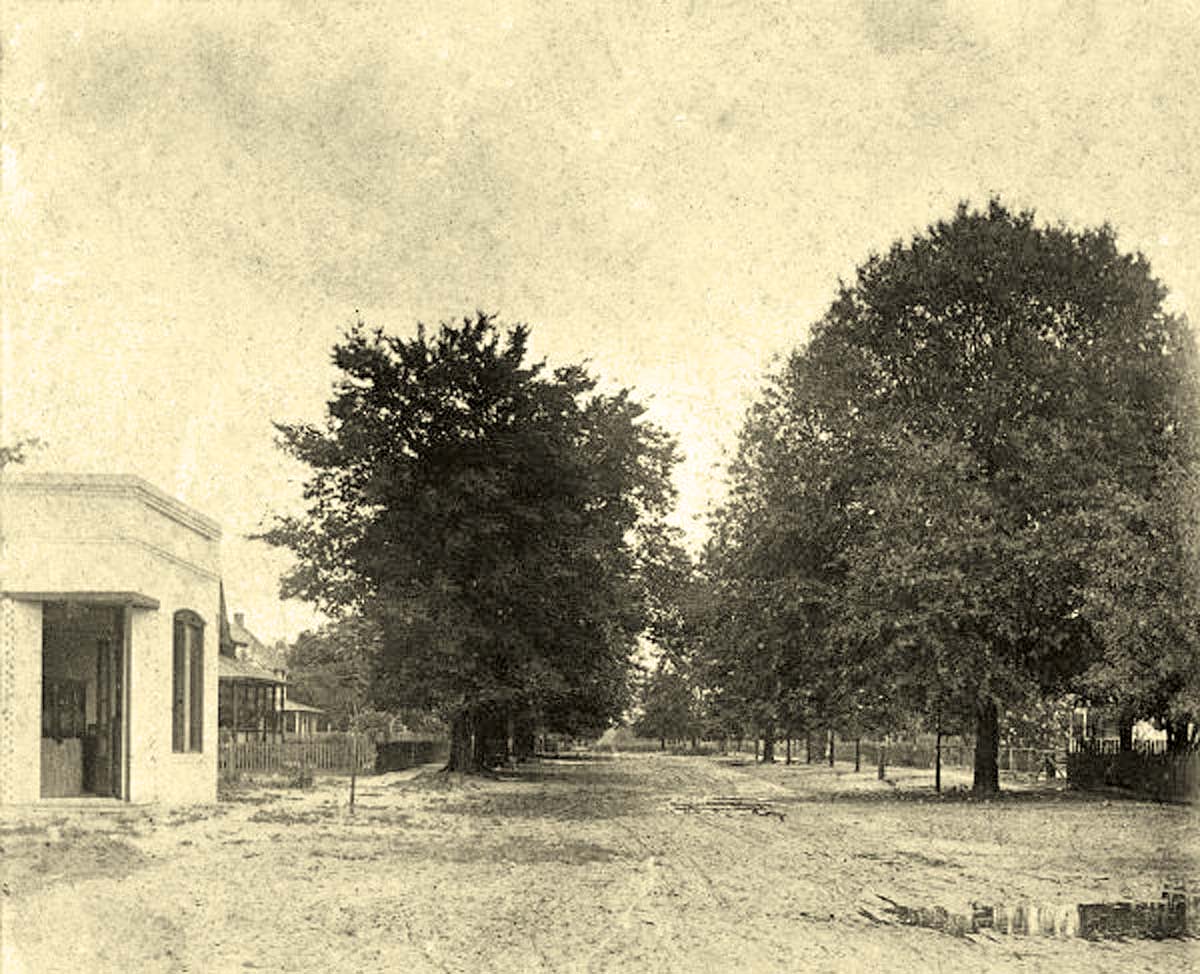 Macclenny. Fifth Street looking north, 1910
