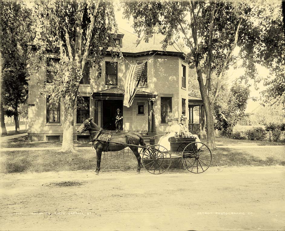 Madison. North Carroll Street, 1880