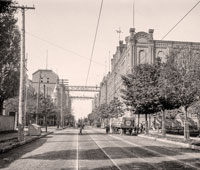 Milwaukee. Pabst brewery, Avenue of the Beer-Wagons, circa 1900
