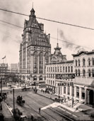 Milwaukee. Wisconsin Street and Pabst Building, circa 1900