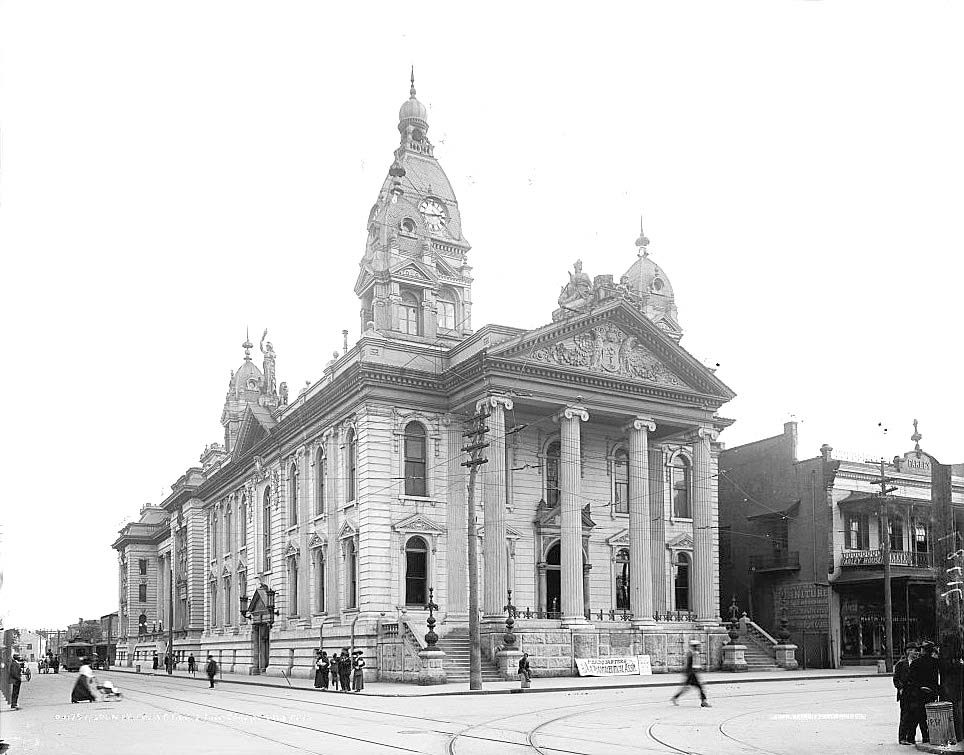Mobile. County Courthouse, circa 1900s