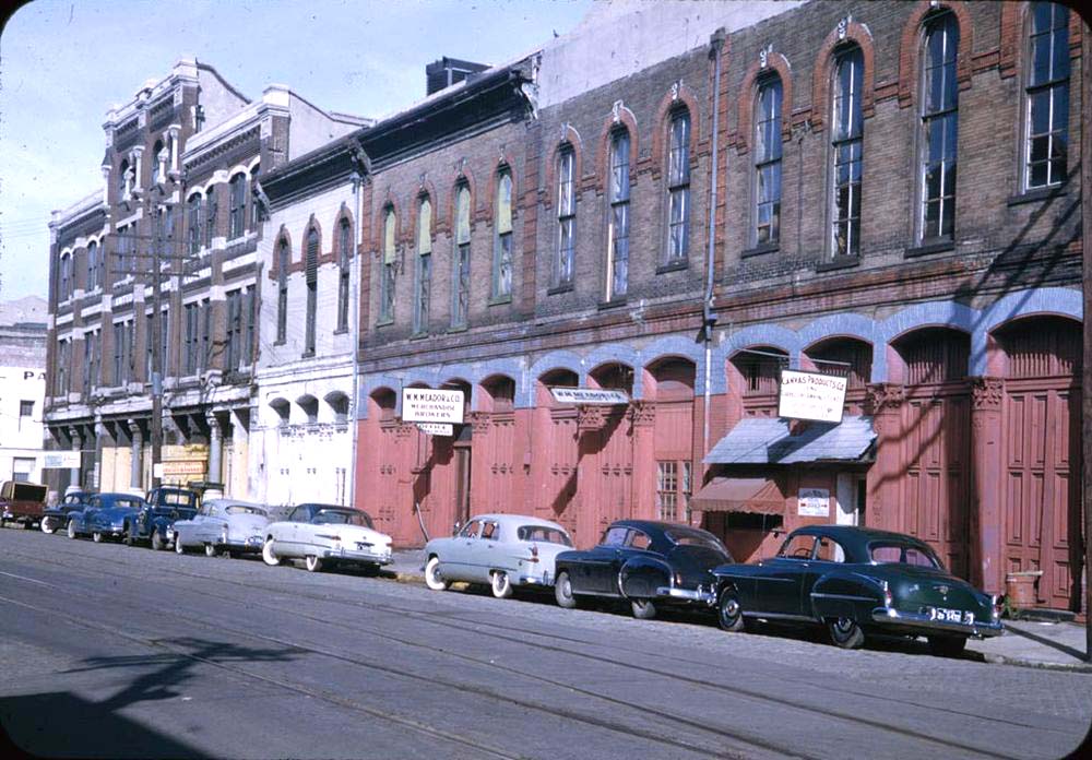 Mobile. Water Street, 1951