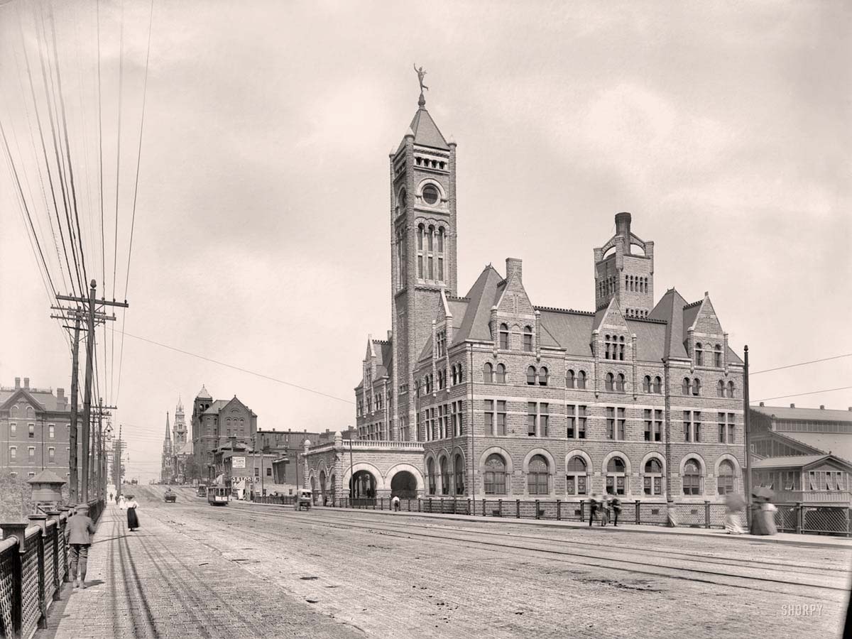 Nashville, Tennessee. Union Station, circa 1900