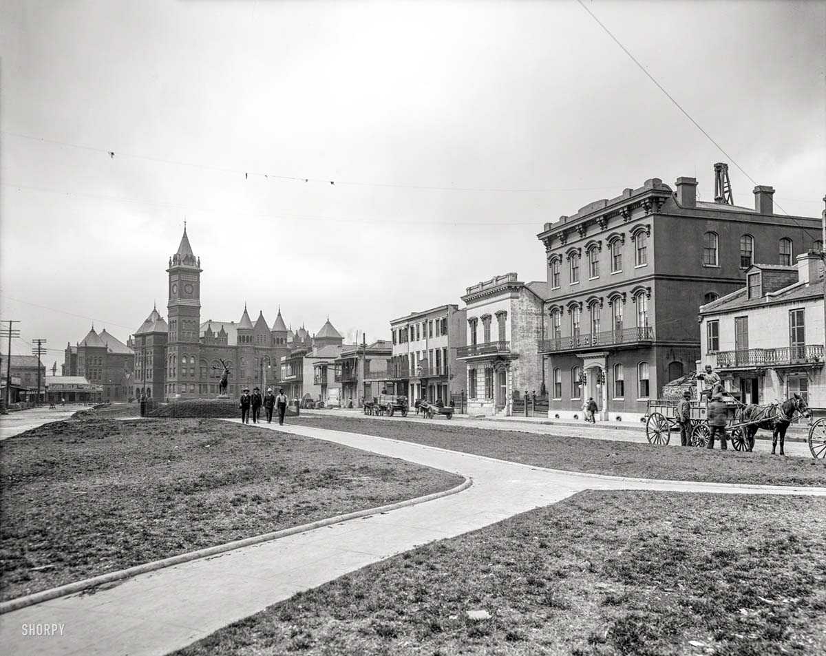 New Orleans. Elks Place, circa 1906