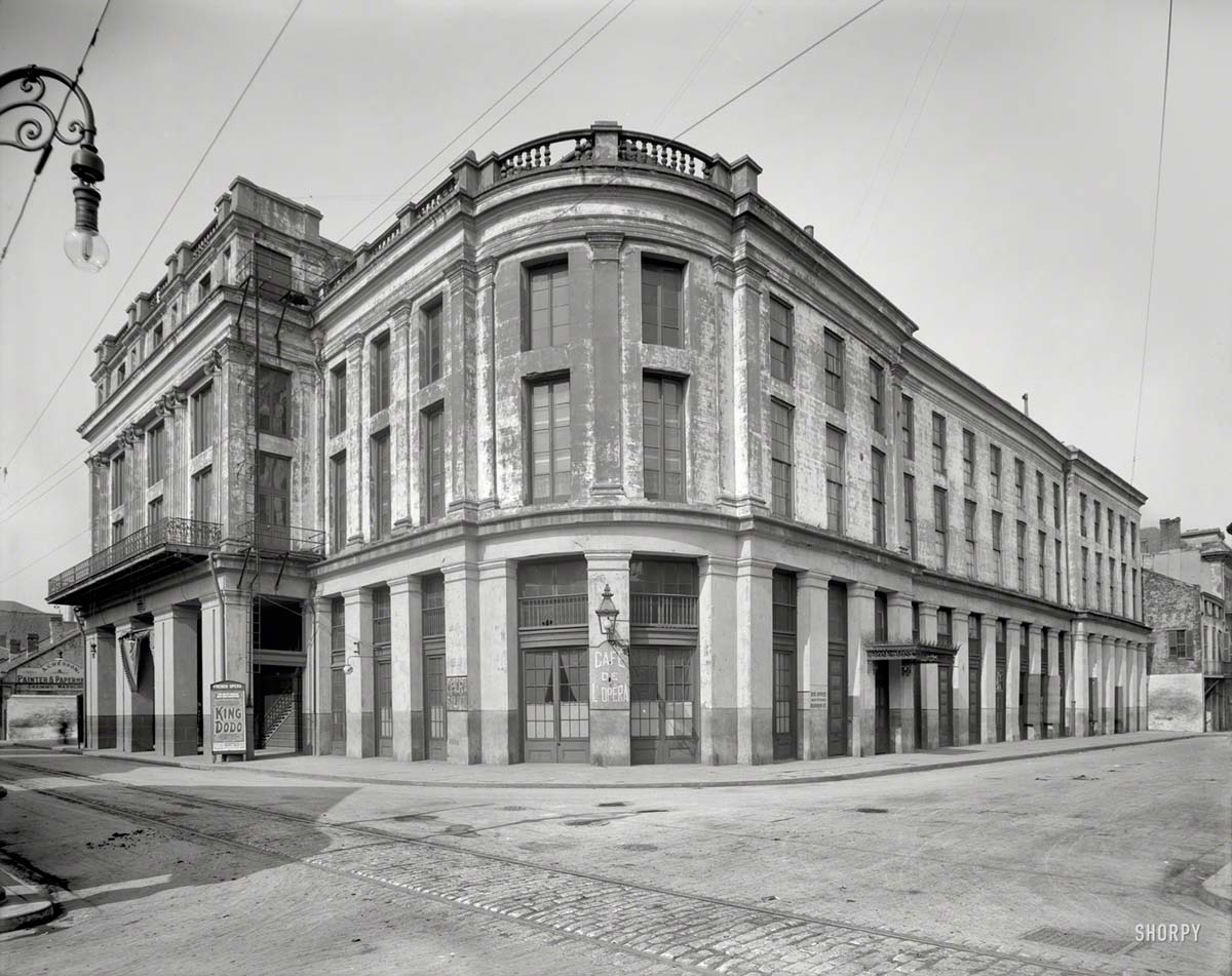 New Orleans. French Opera House, 1910