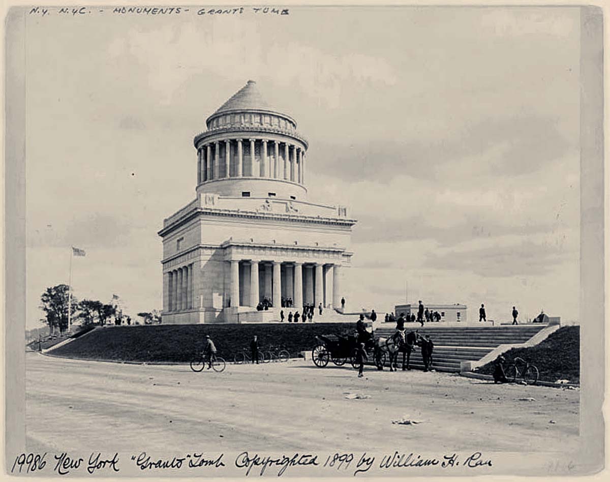 New York. Grant's Tomb, circa 1899