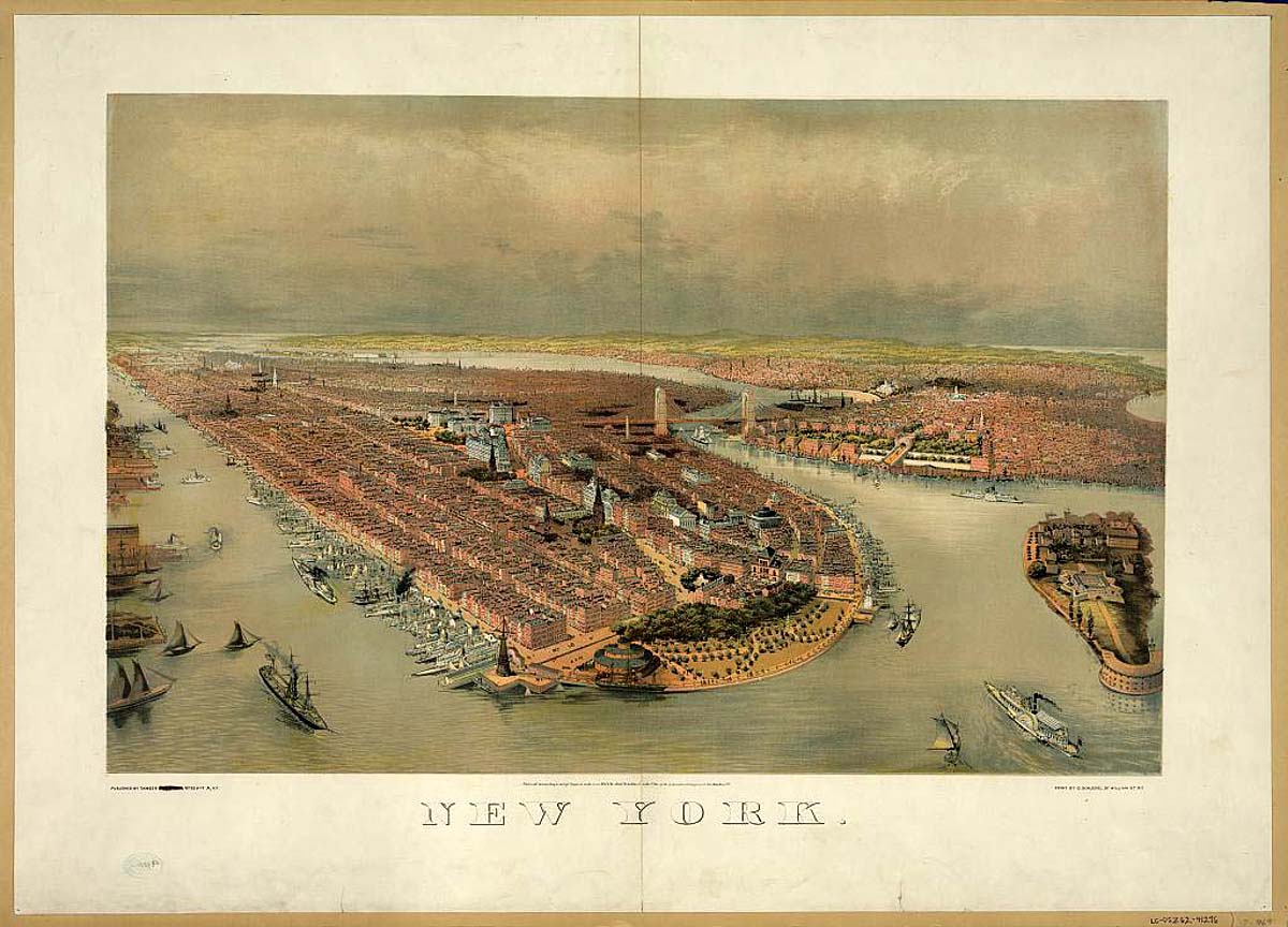 нью йорк 1863 год