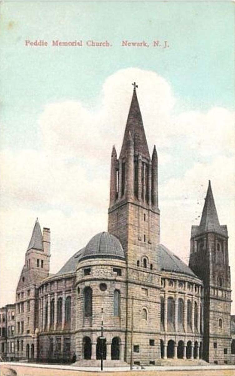 Newark. First Baptist Church, 1910